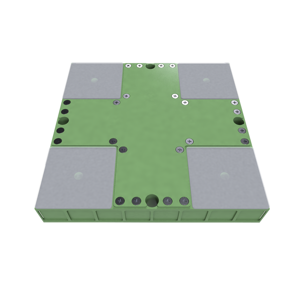 4GB1LIE1 -4Elements GNSS BD2-B1/GPS L1/GALILEO E1  Anti Jam Antenna